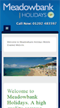 Mobile Screenshot of meadowbank-holidays.co.uk